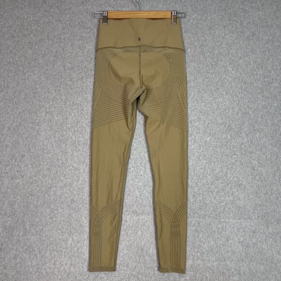 Fanka Beige Body Sculpt 7/8 Reversible Leggings Size Small - Picture 4 of 16